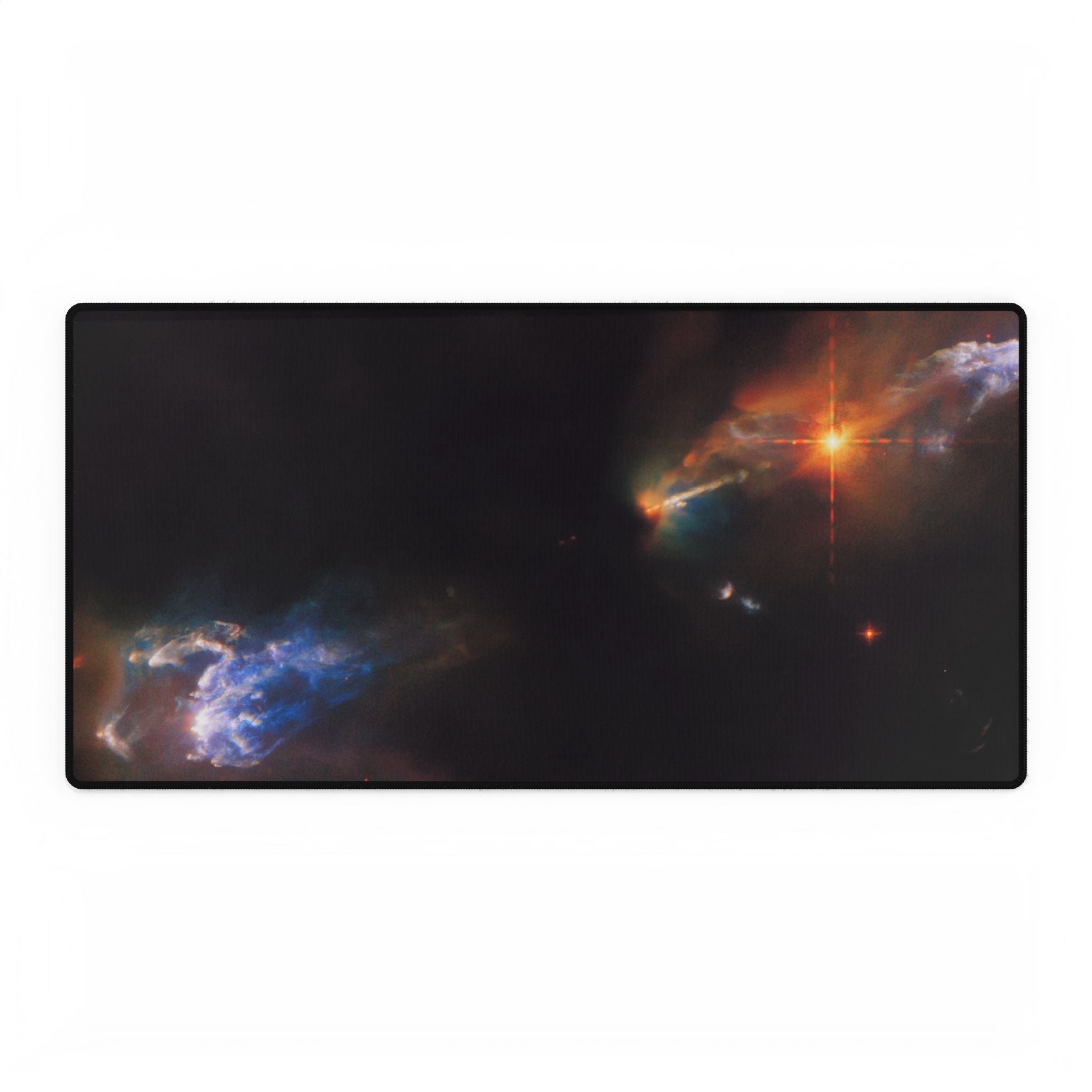 Galaxy Nebula Desk Mat — Large Cosmic Gaming & Office Mousepad