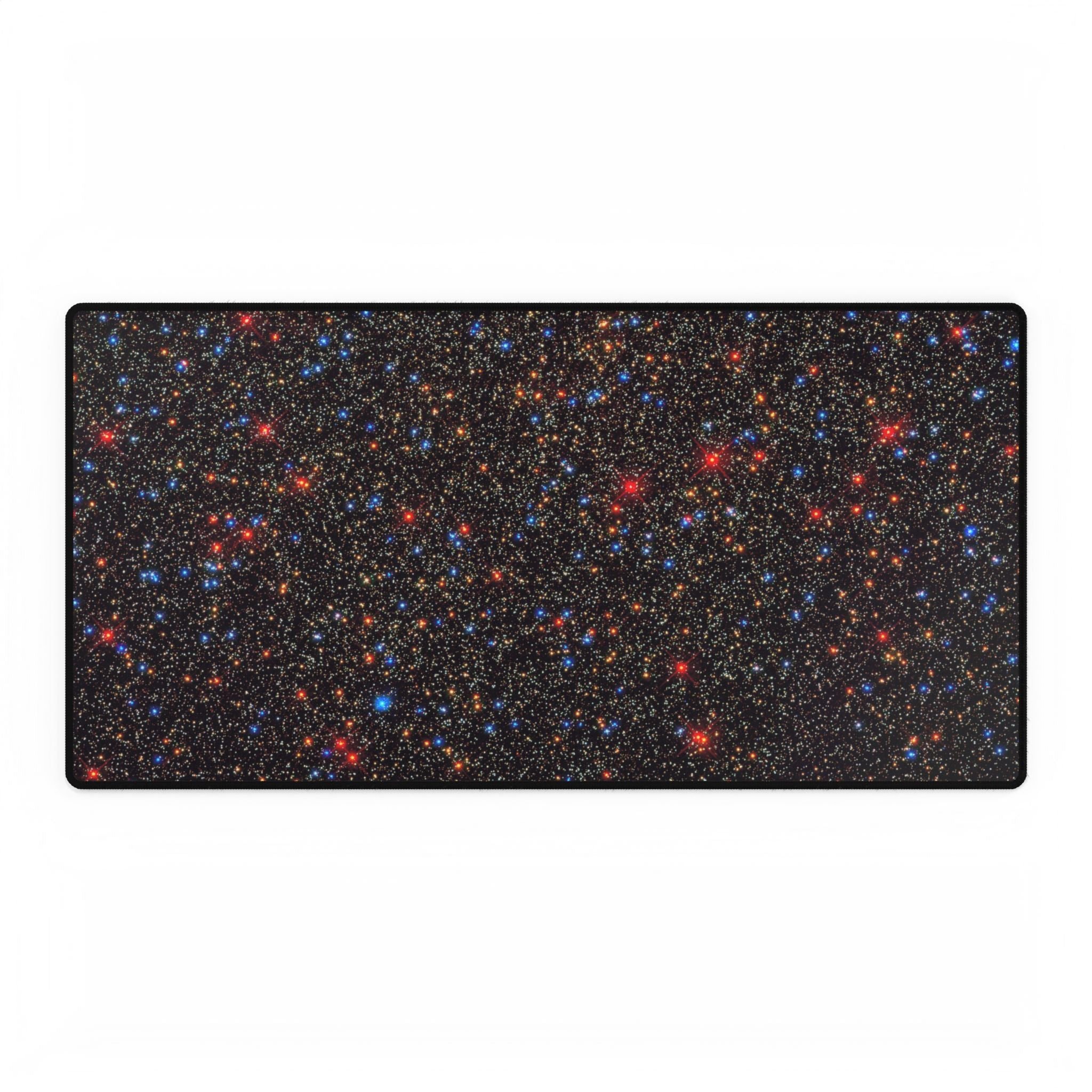 Galaxy Starfield Desk Mat — Cosmic RGB Gaming & Office Mouse Pad