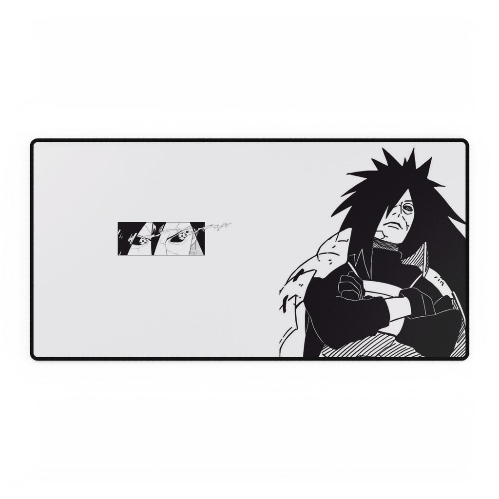 Uchiha Madara Shadow Dominion Desk Mat — Anime Gaming Mouse Pad