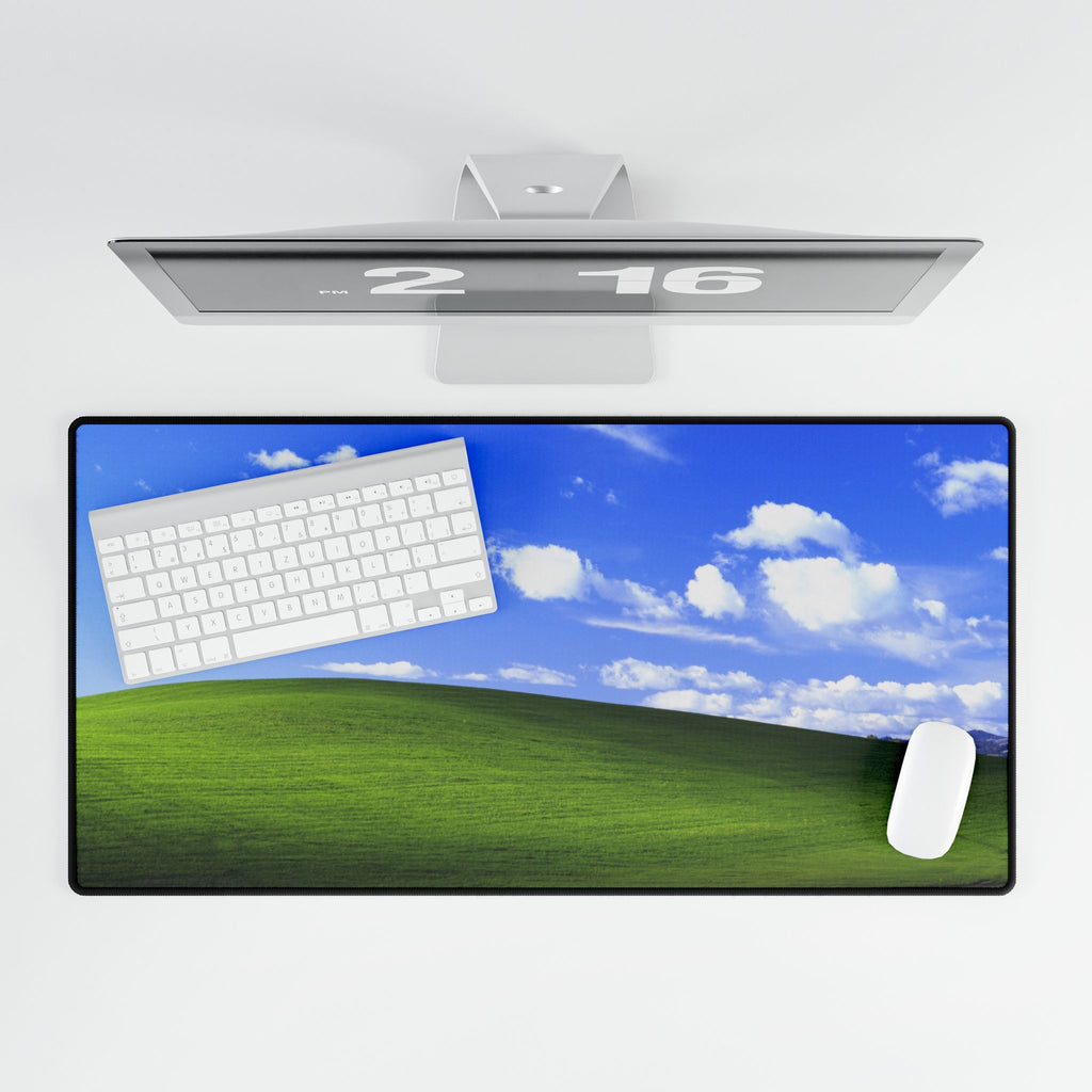 Windows XP Bliss Desk Mat — Retro Landscape Extended Mouse Pad