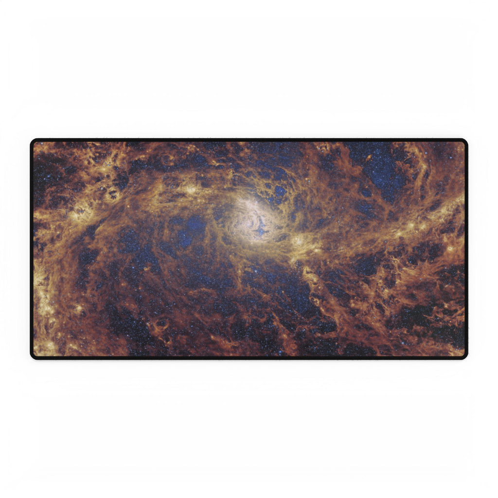 Galactic Nebula Desk Mat — Cosmic Space Gaming & Office Mouse Pad