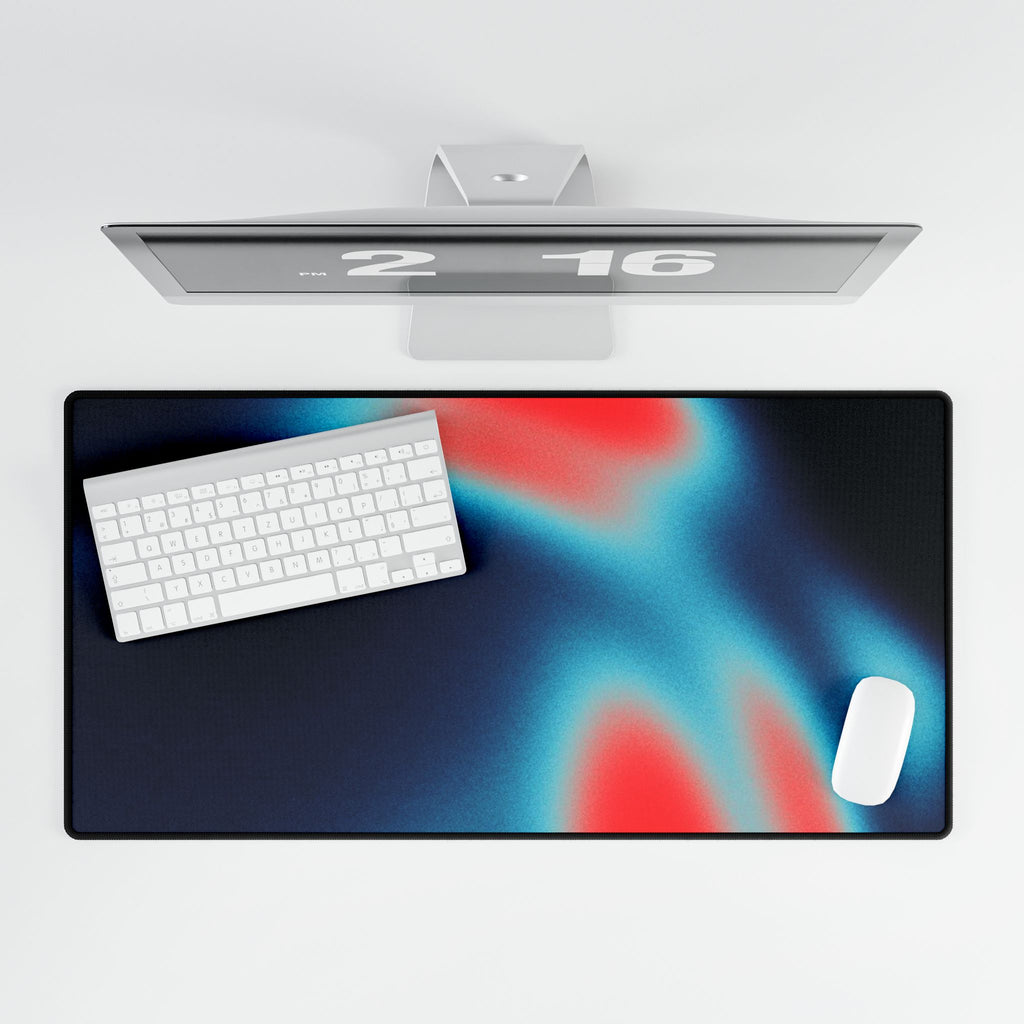 Ambient Nebula Desk Mat — Large RGB Blur Gaming Mousepad
