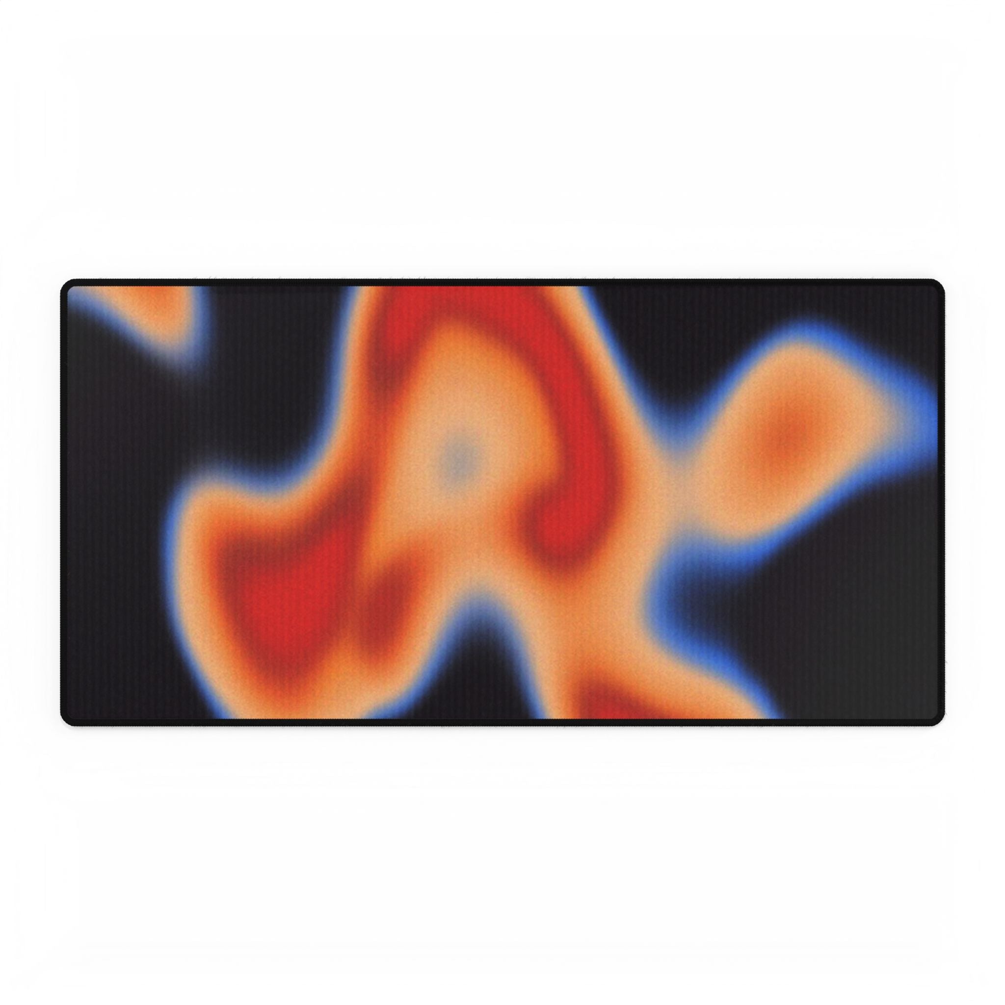 Abstract Heatmap Desk Mat – Colorful Fluid Gaming & Office Mousepad