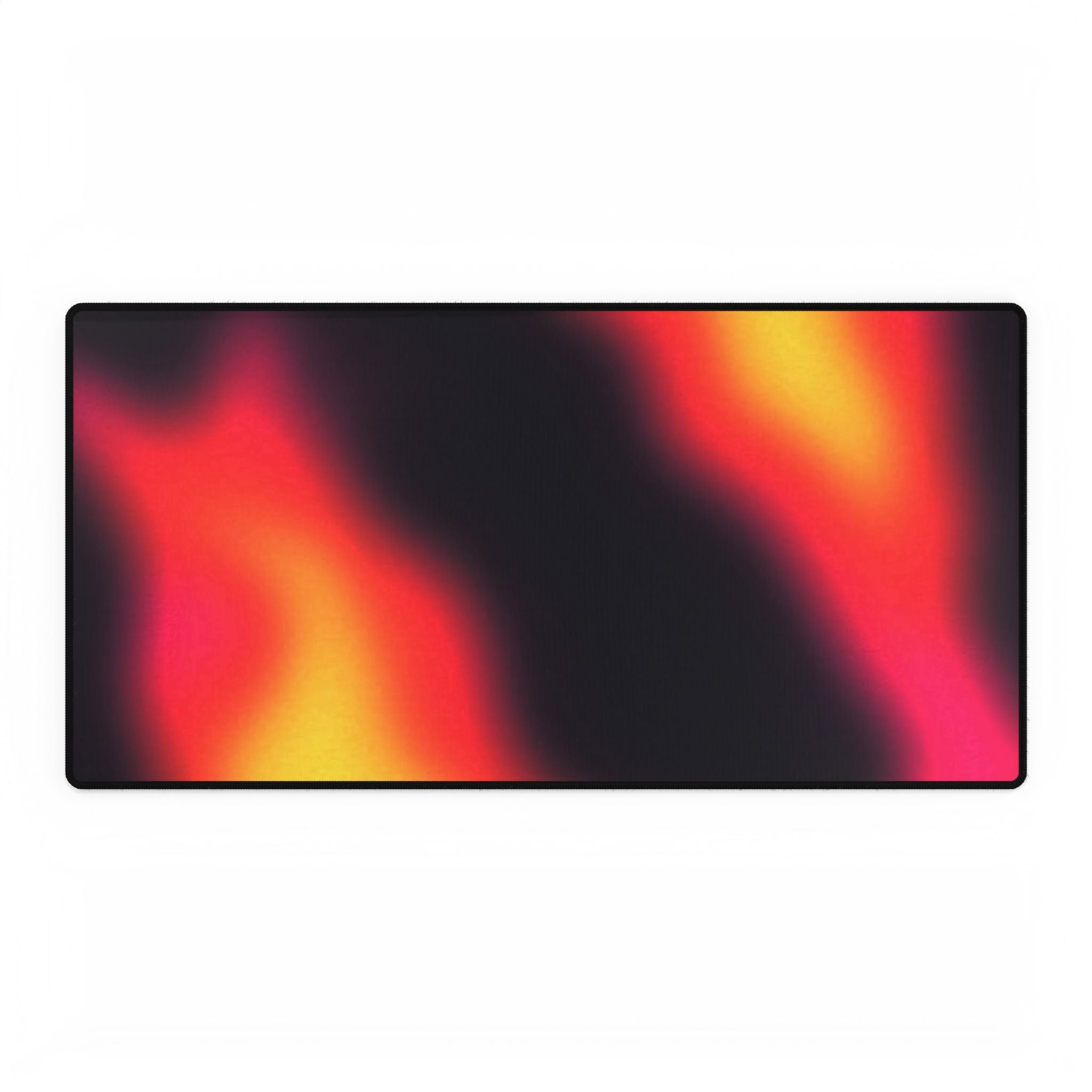 Flame Gradient Desk Mat — RGB Gaming Mouse Pad & Keyboard Desk Pad