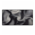 Abstract Monochrome Wave Desk Mat — Large Gaming & Office Mouse Pad